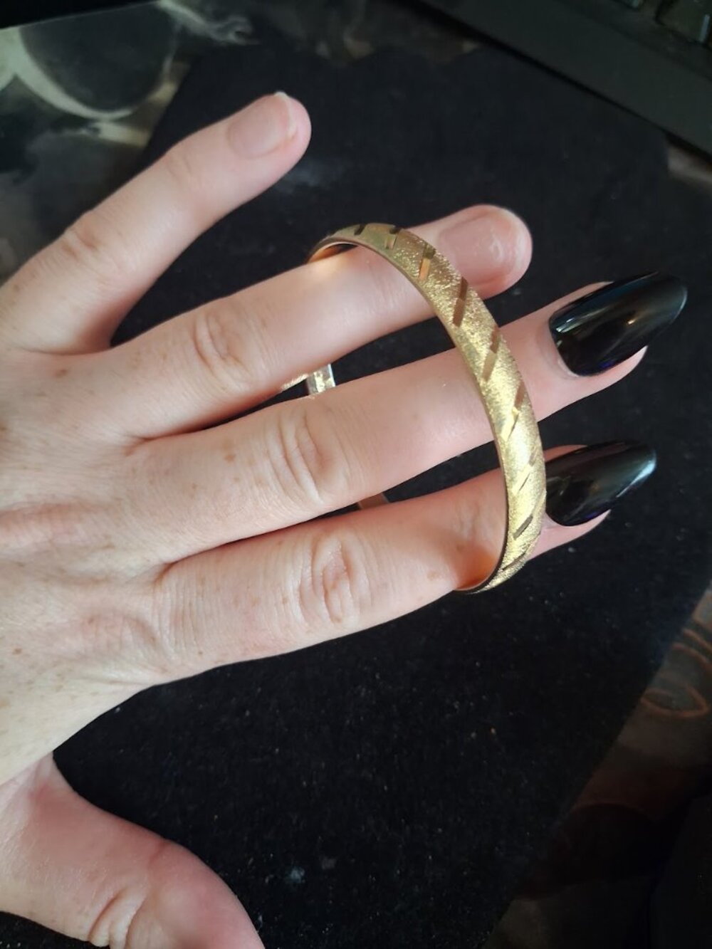 Monet bangle bracelet - Picture 4 of 4